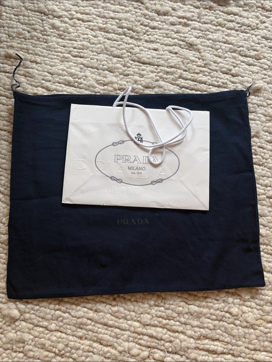 Prada Handbags - New Prada Black  Giant Dust Bag with Branded Paper Envelope